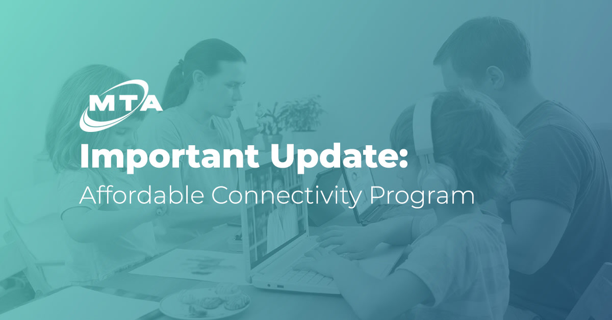 Important Update Affordable Connectivity Program